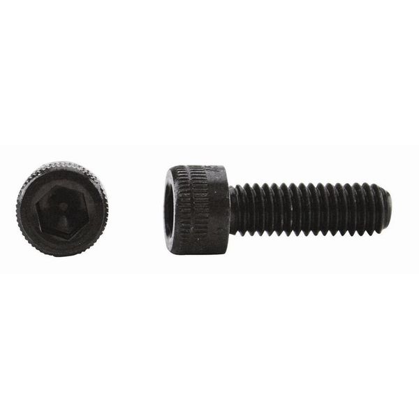 Holo-Krome M8 Socket Head Cap Screw, Black Alloy Steel, 90 mm Length 76281